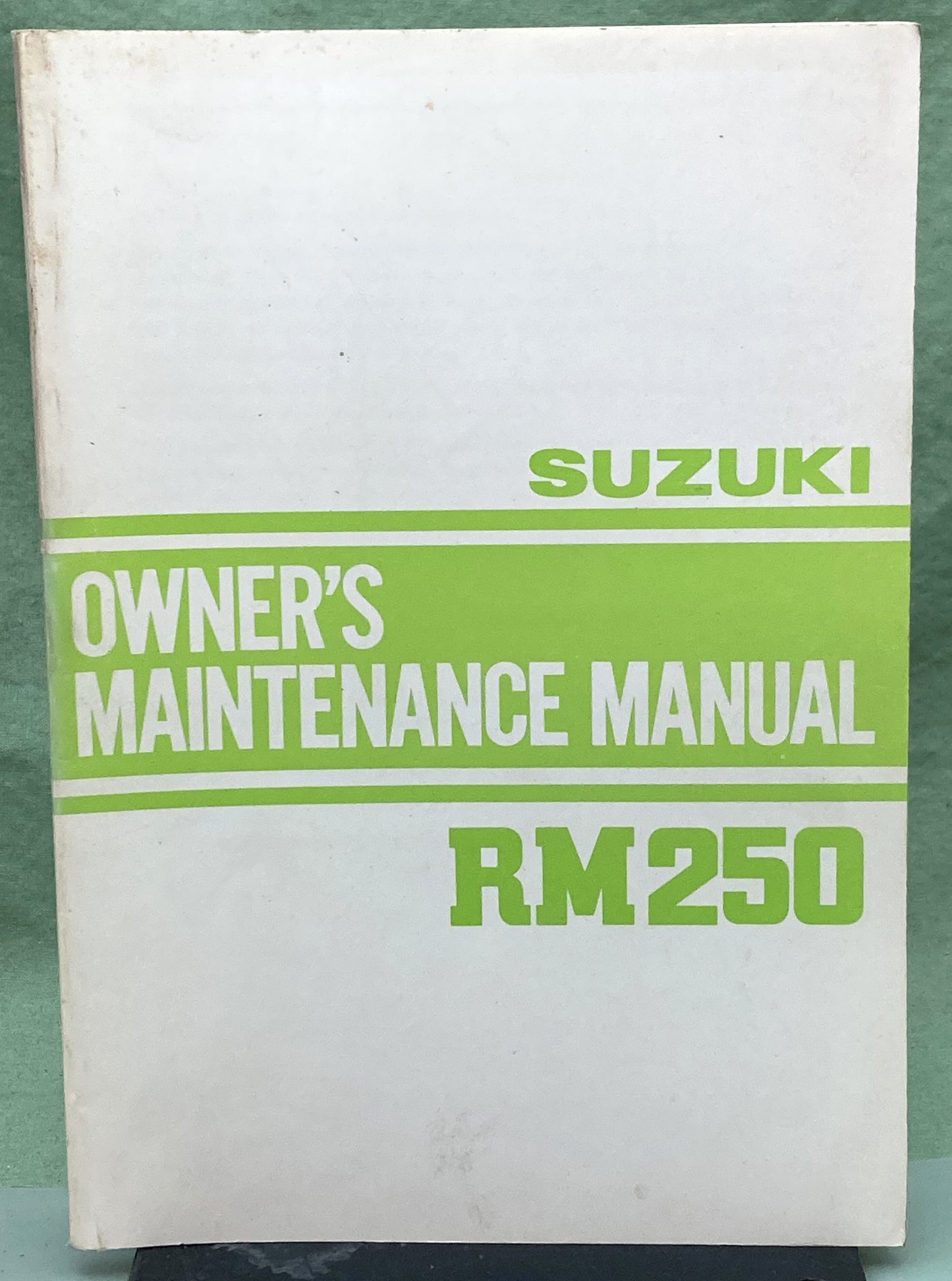 Genuine Suzuki 99011-14320-03A RM250 Owner's Maintenance Manual 1981