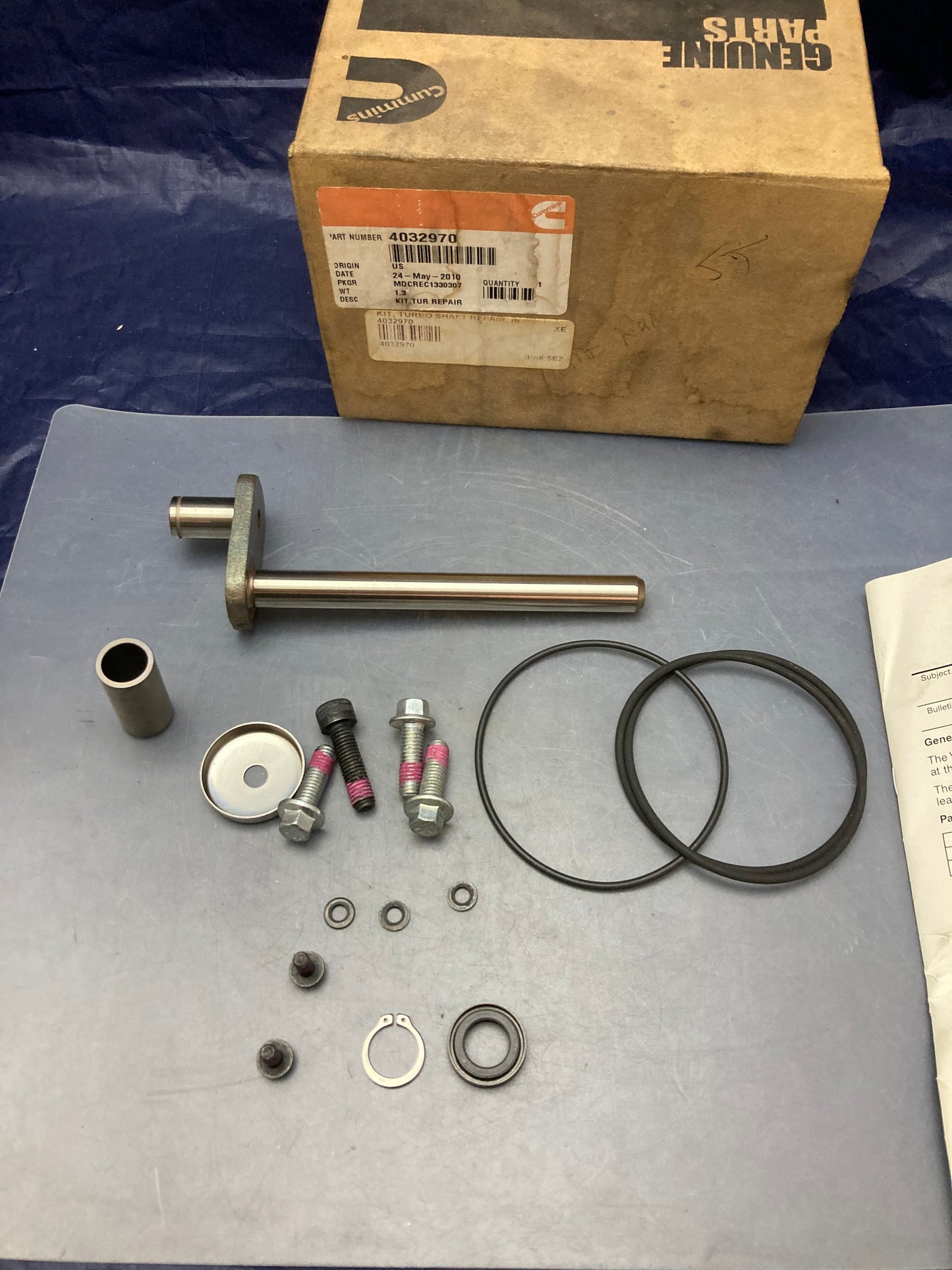 New Genuine Cummins 4032970 Kit, Turbo Repair