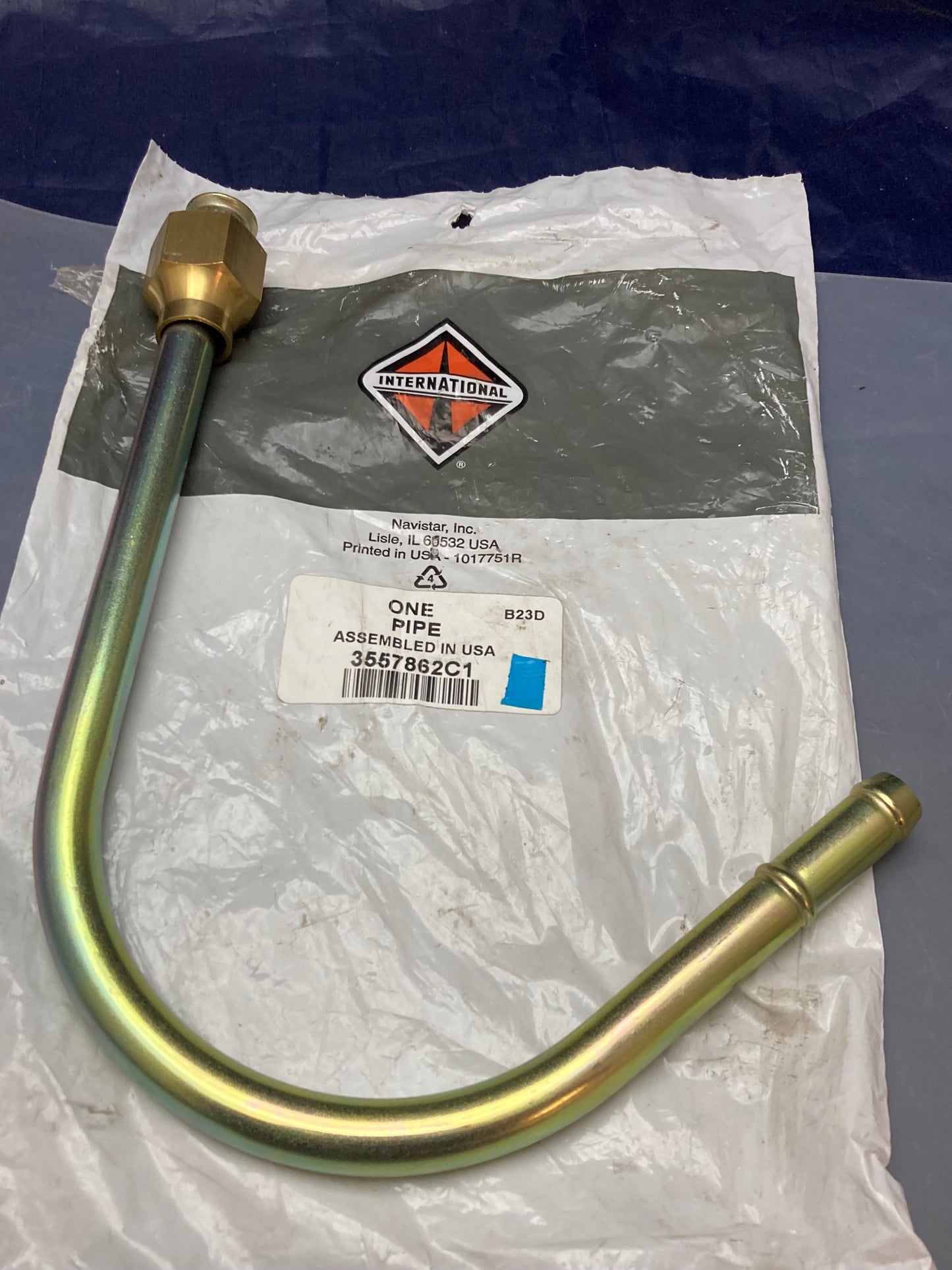 New Genuine International 3557862C1 HVAC Heater Pipe