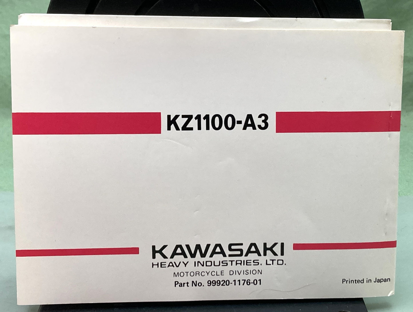 Genuine Kawasaki 99920-1176-01 KZ1100 Owner's Manual 1982
