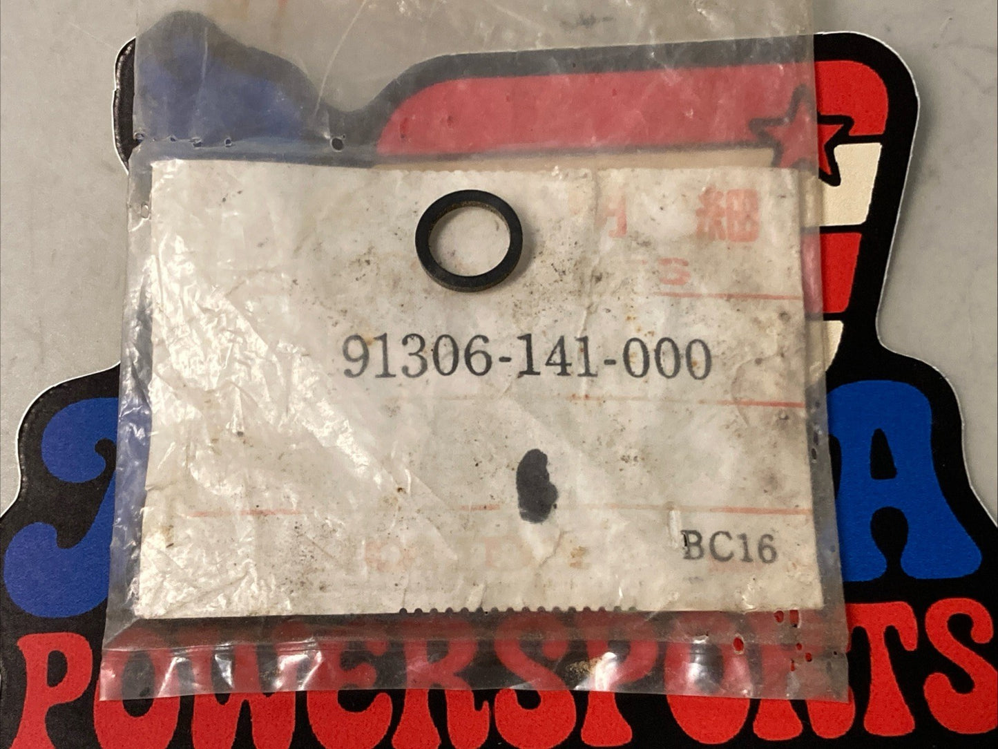 QTY 2 NEW GENUINE HONDA 91306-141-000 GASKET, RUBBER ATC70
