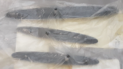 NEW GENUINE BMW 16117673171 ANTI-SCUFFINGS SET +1 F650GS 99-07 G650GS 08-09