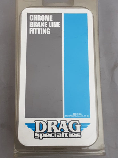 NEW Genuine DRAG SPECIALTIES 1742-0044 BANJO BOLT 3/8"-24 ADAPTER