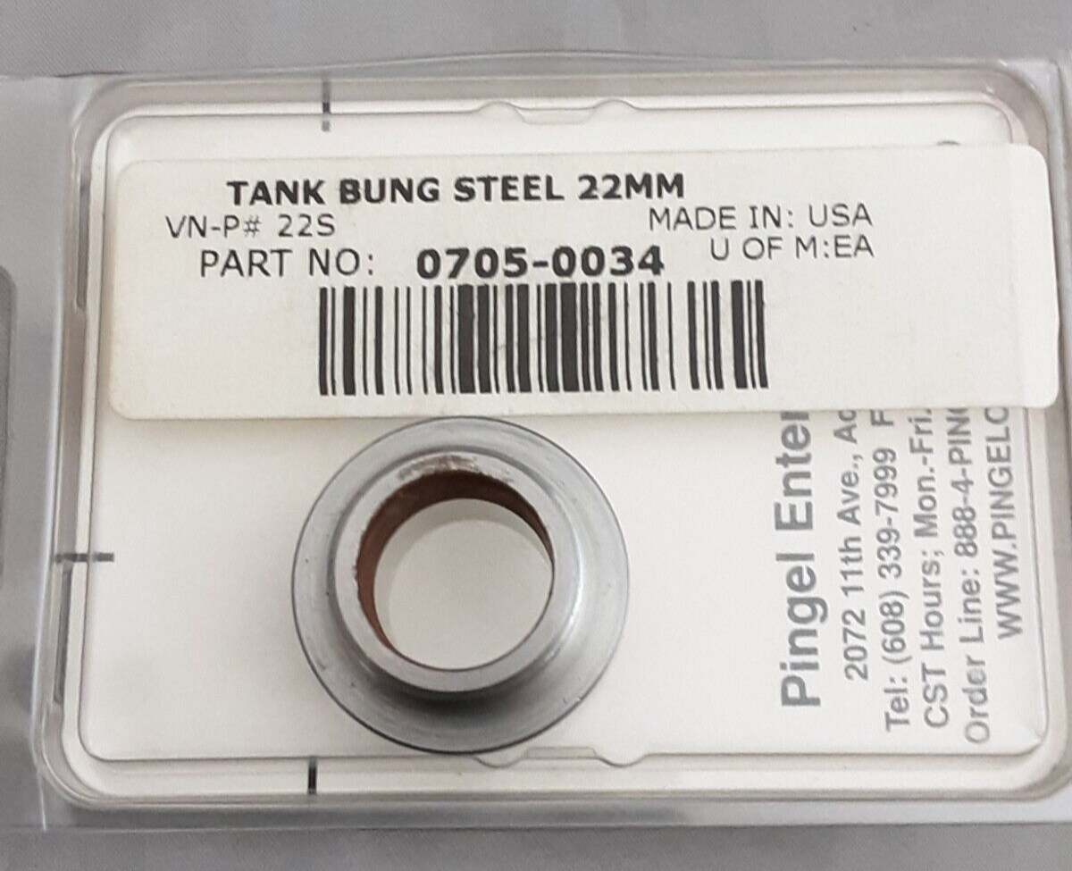 NEW GENUINE PINGEL 0705-0024 TANK BUNG 22MM