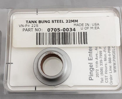 NEW GENUINE PINGEL 0705-0024 TANK BUNG 22MM
