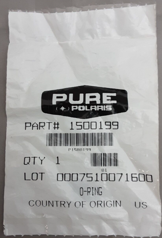 NEW GENUINE POLARIS 1500199 O-RING V99CB15DA V99CB15DAZ V99CB15DB 1999-2001