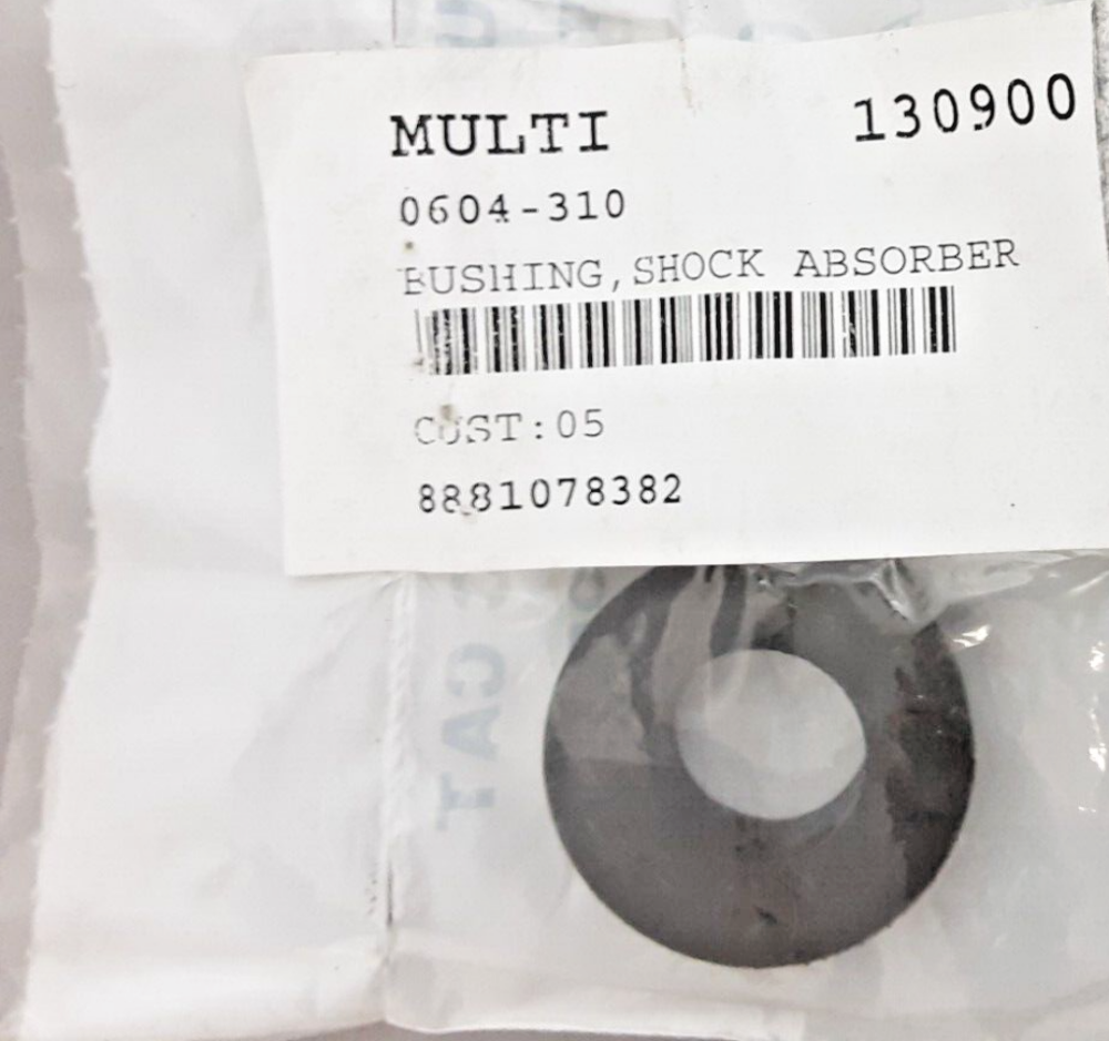 QTY 4 NEW GENUINE ARCTIC CAT 0604-310 BUSHING SHOCK