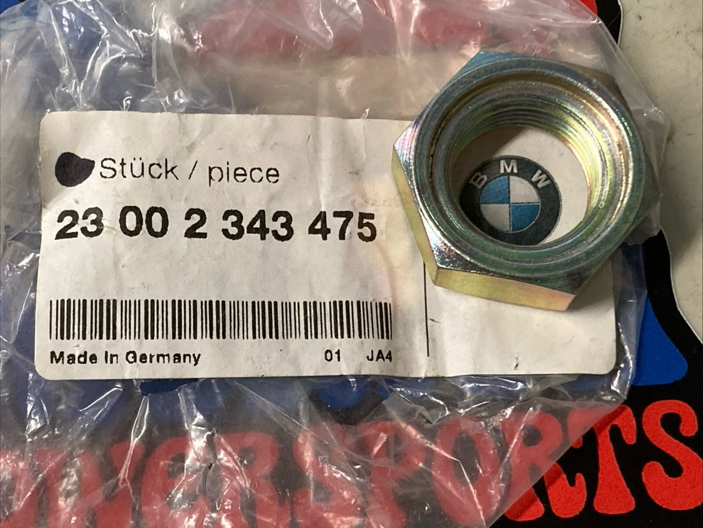 NEW GENUINE BMW 23002343475 HEX NUT-M20X1,5 F650ST F650 1996-2007