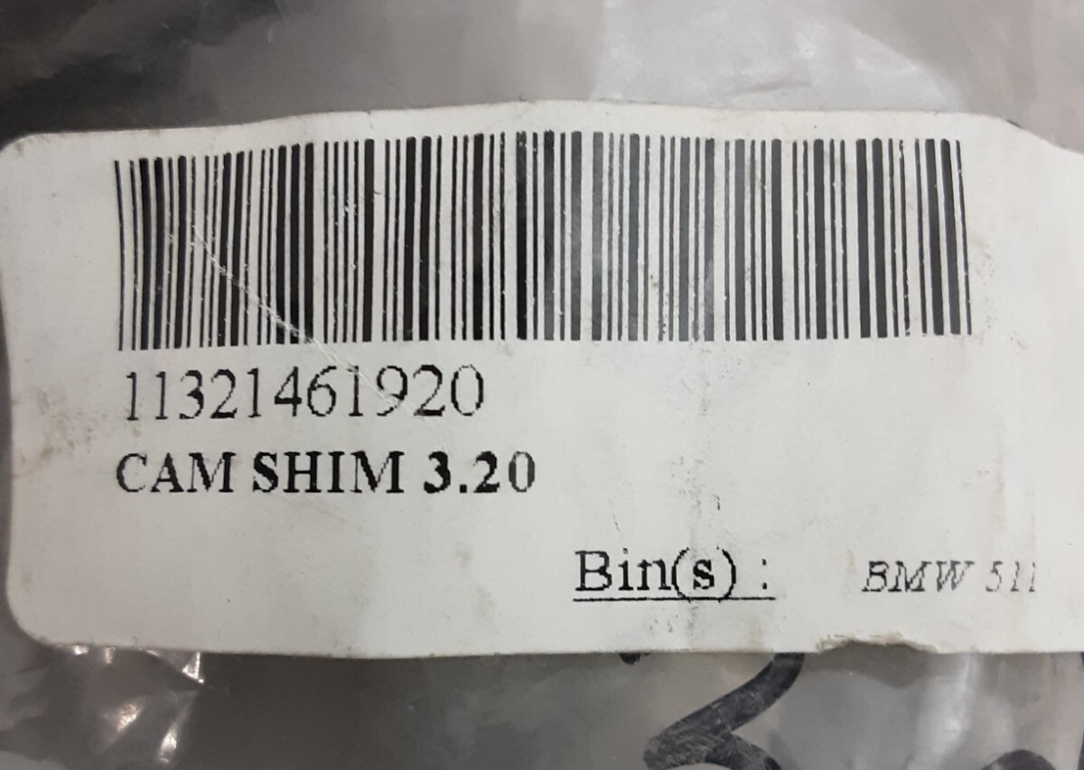 NEW REPLACES BMW 11321461920 CAM FOLLOWER 3.20MM