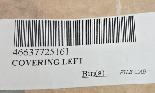 NEW GENUINE BMW 46637725161 COVERING LEFT WINDSHIELD/ MOUNT