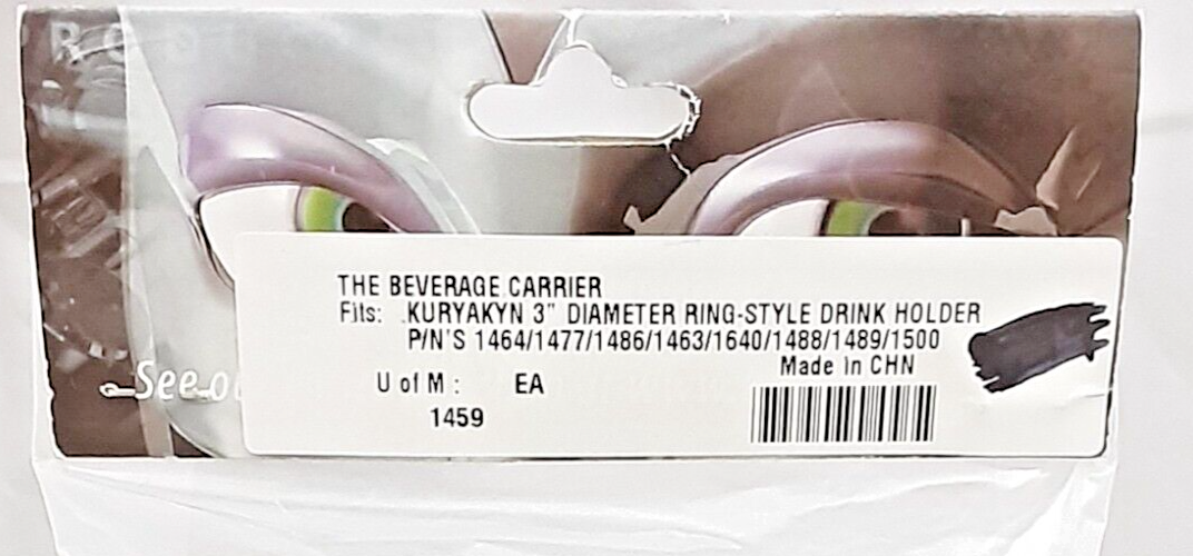 NEW GENUINE KURYAKYN 1459 3" DIAMETER RING- STYLE DRINK HOLDER
