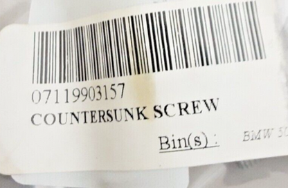 NEW REPLACES BMW 07119903157 COUNTERSUNK SCREW-M5X10-10.9-ZNS Dakar F650