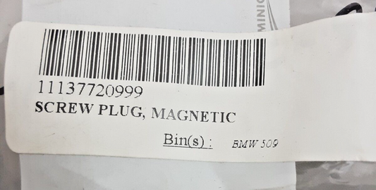NEW REPLACES BMW 11137720999 SCREW PLUG, MAGNETIC-M16X1,5 K1200S 2003-2013
