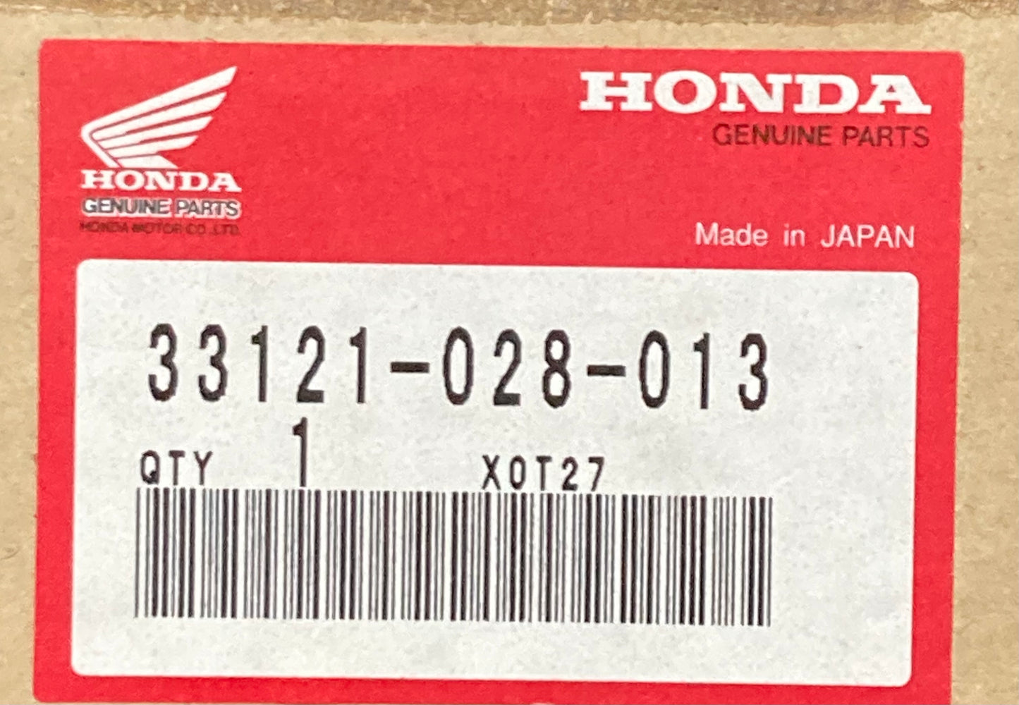 New Genuine Honda 33121-028-013 Glass Headlight Lens