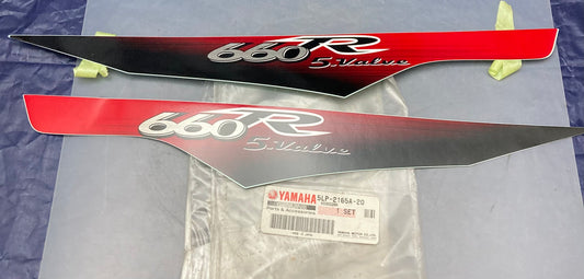 New Genuine Yamaha 5LP-2165A-20 Graphic Set , Rear Fender