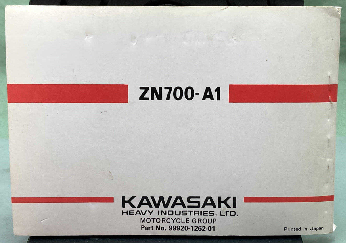 Genuine Kawasaki 99920-1262-01 LTD700 Owner's Manual 1983