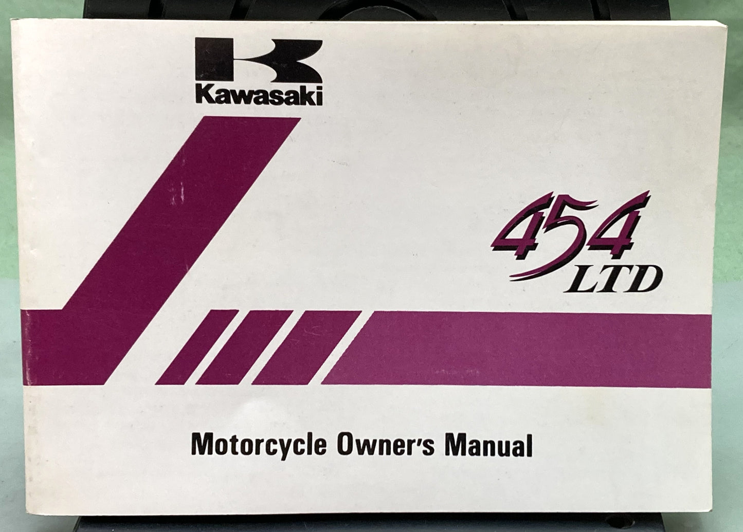 Genuine Kawasaki 99920-1319-01 454LTD Owner's Manual 1985