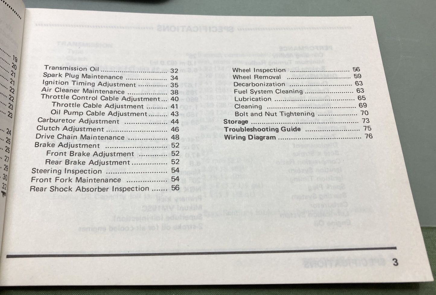 Genuine Kawasaki 99920-1121-01 KD80 Owner's Manual 1980