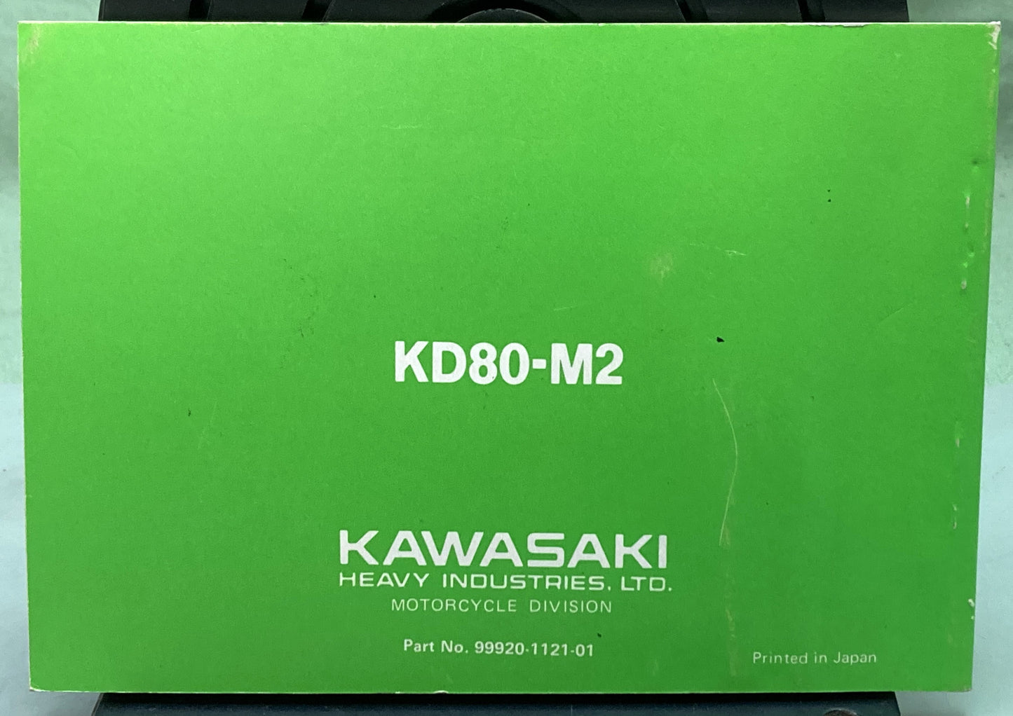 Genuine Kawasaki 99920-1121-01 KD80 Owner's Manual 1980