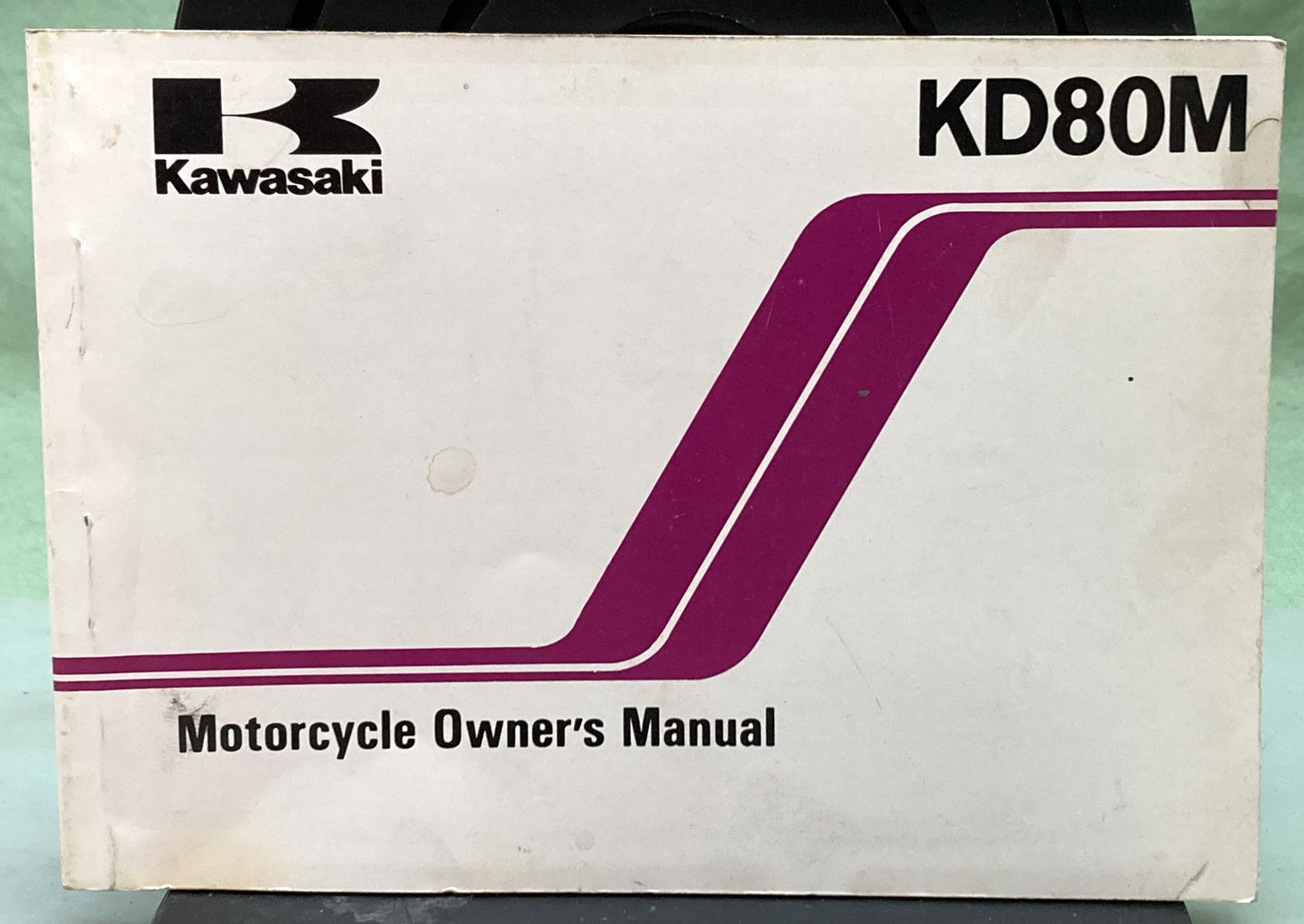 Genuine Kawasaki 99920-1218-01 KD80M Owner's Manual 1982