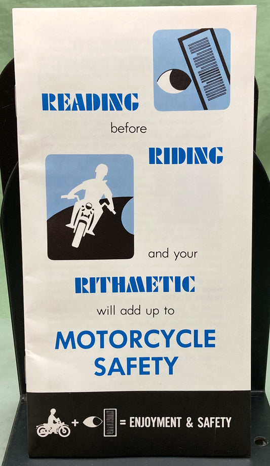 New Genuine Kawasaki 99997-842 Reading before Riding