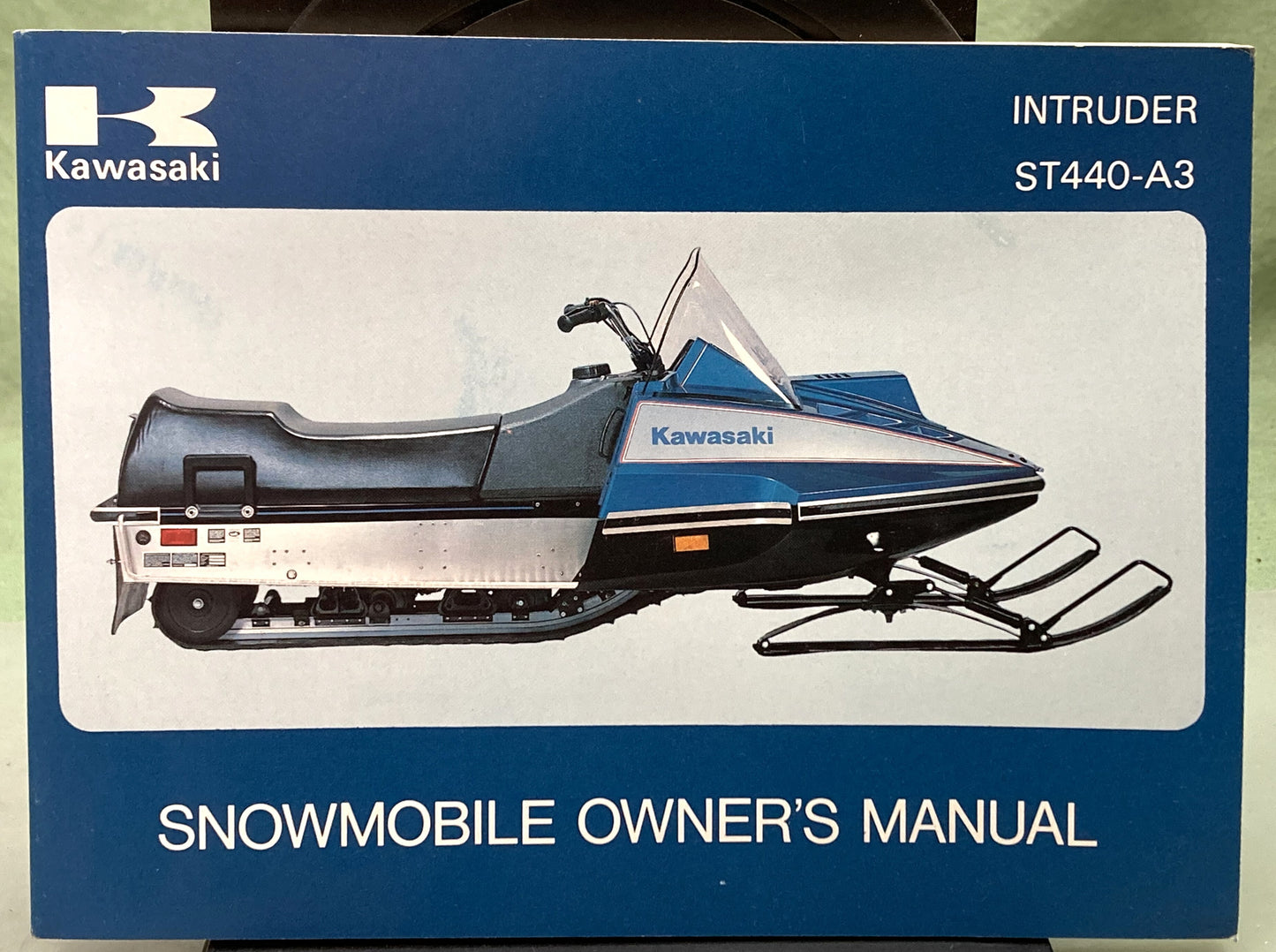 Genuine Kawasaki 99974-3507 Intruder ST440-A3 Snowmobile Owner's Man. '79