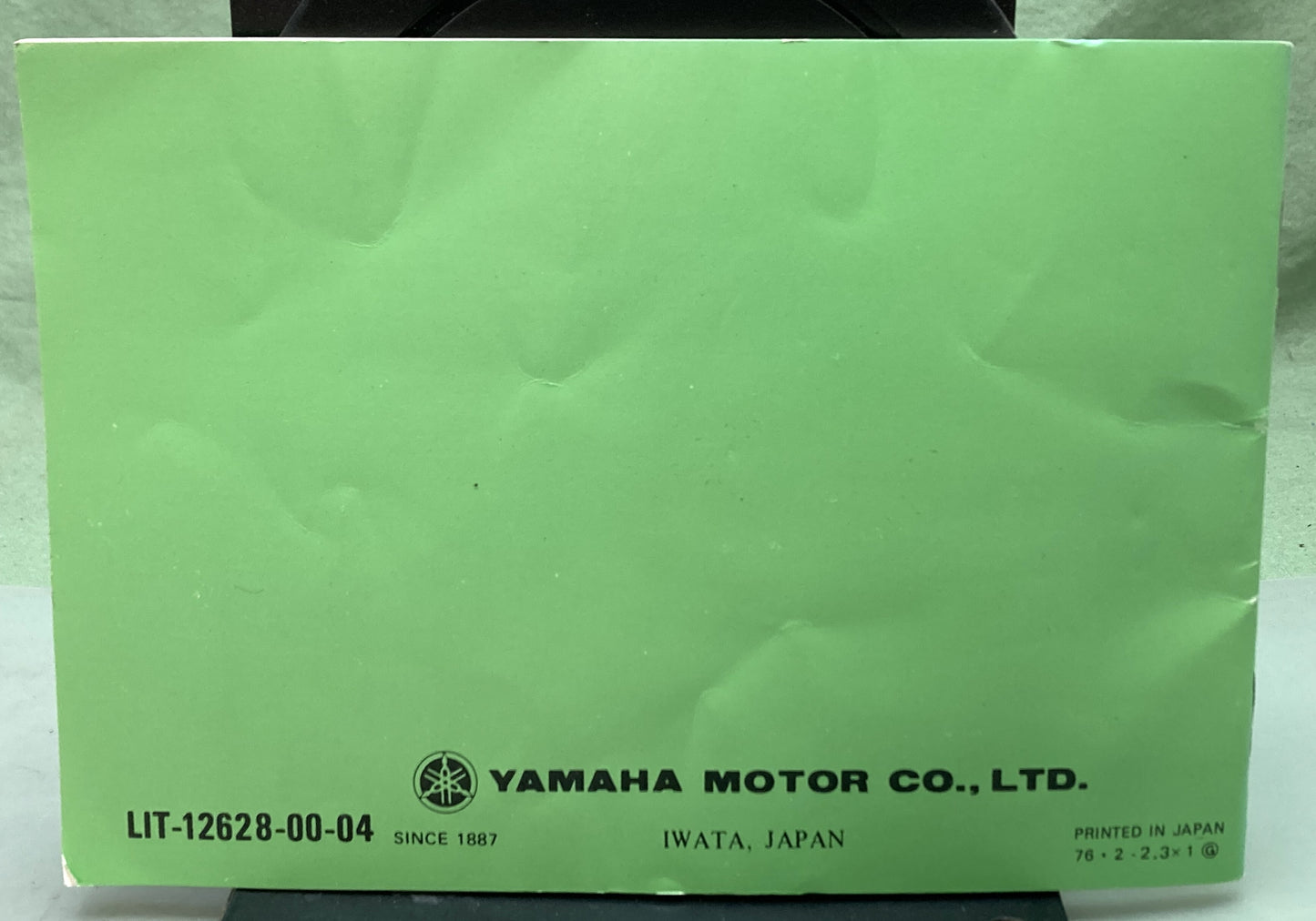 Genuine Yamaha LIT-12628-00-04 GP440A Snowmobile Owner's Manual