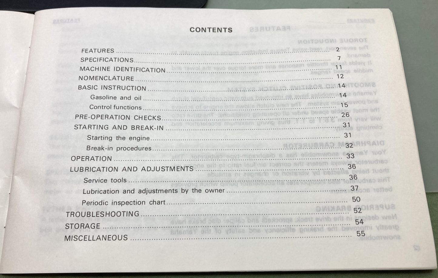 Genuine Yamaha LIT-12628-00-04 GP440A Snowmobile Owner's Manual