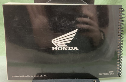 Genuine Honda S0510 GL1800/A Frame Weld Safety Recall Dealer Procedures '02-'03
