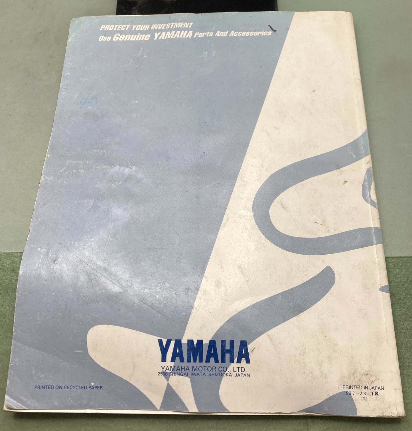 Genuine Yamaha LIT-11626-10-54 YZ250J1 Owner's Service Manual 1996