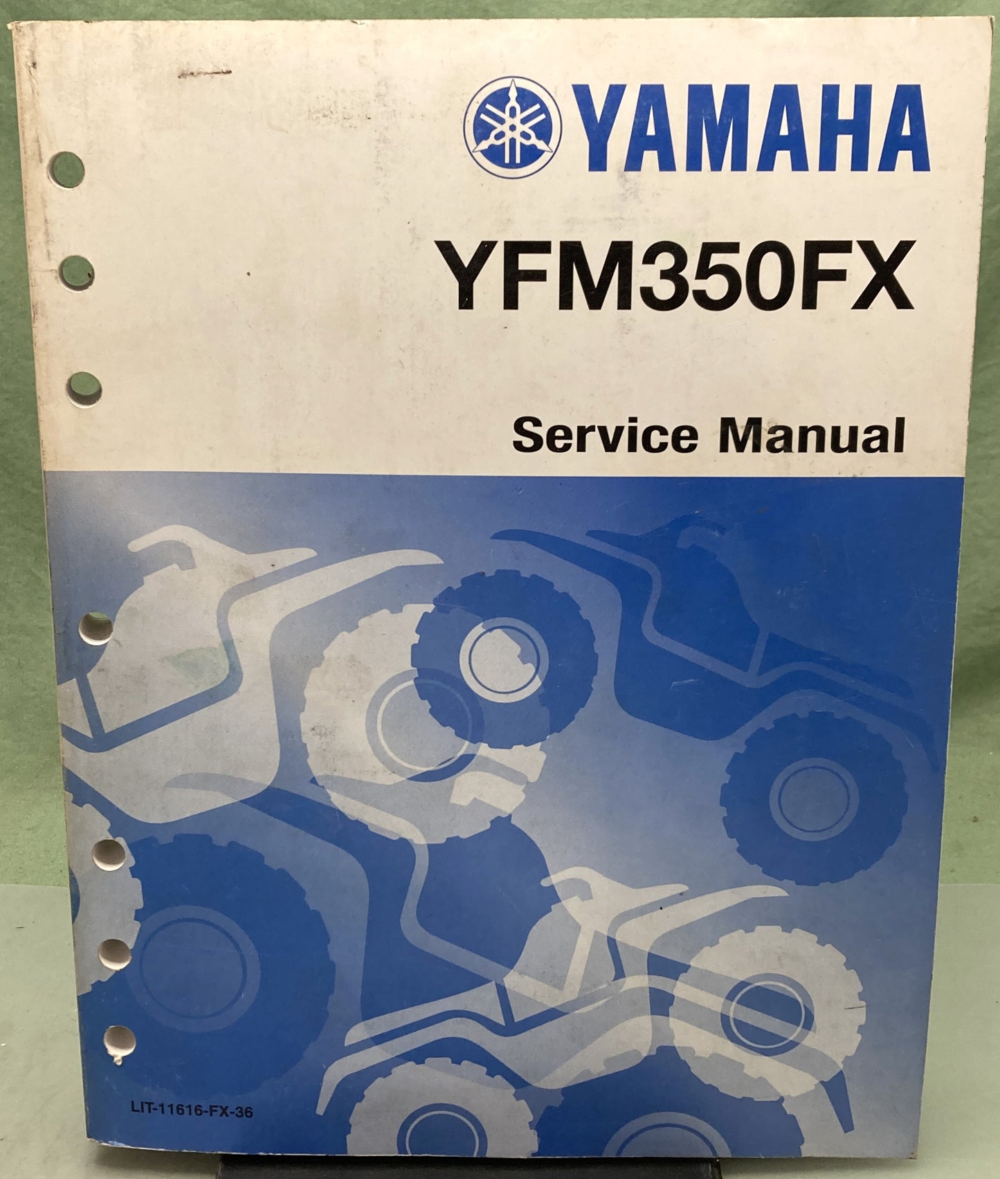 Genuine Yamaha LIT-11616-FX-36 YFM350FX Service Manual 1995