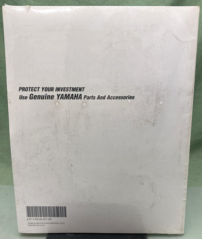 New Genuine Yamaha LIT-11616-07-35 RT100A Service Manual