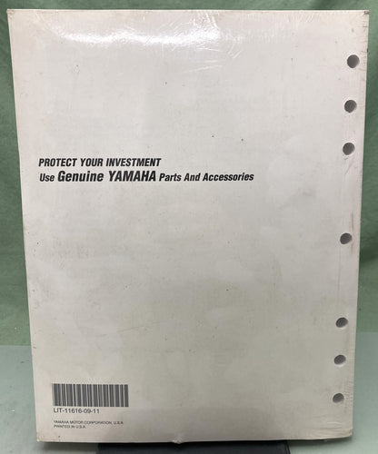 New Genuine Yamaha LIT-11616-09-11 YFB250FWF Service Manual
