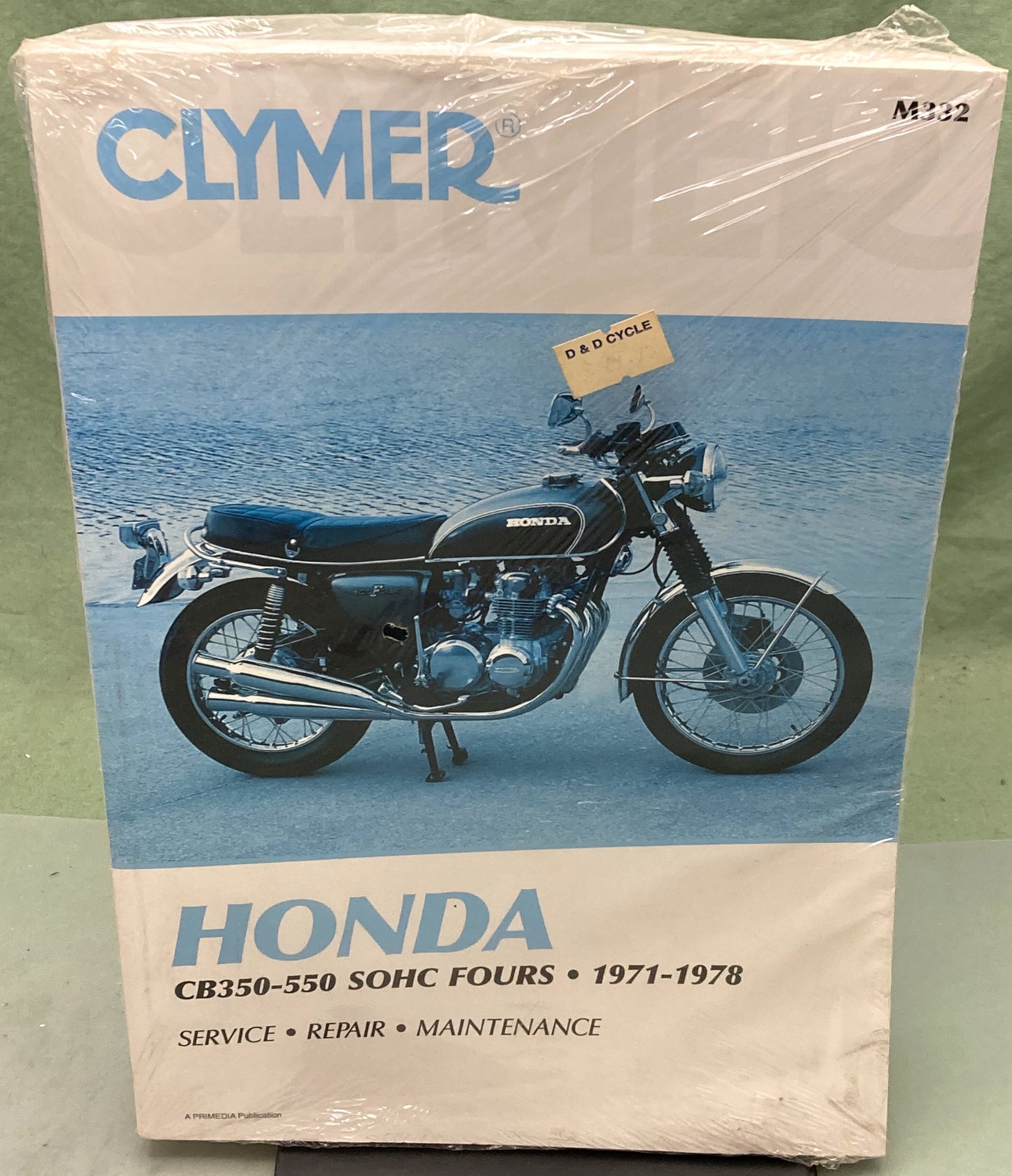 New Clymer M332 Honda CB350-550 SOHC Fours Manual '71-'78