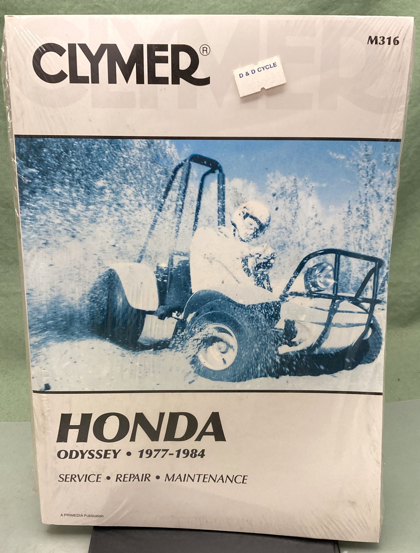 New Clymer M316 Honda Odyssey Service Manual '77-'84