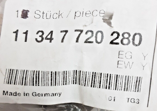 NEW GENUINE BMW 11347720280 LOWER SPRING PLATE