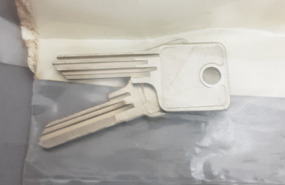 NEW GENUINE BMW 65752300206 KEY (BLANK) K100 K100RT K100RS 1984-1997