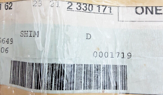 NEW GENUINE BMW 23212330171 SHIM 17X25X1,70 K1200R R1200C K1200LT 1996-2008