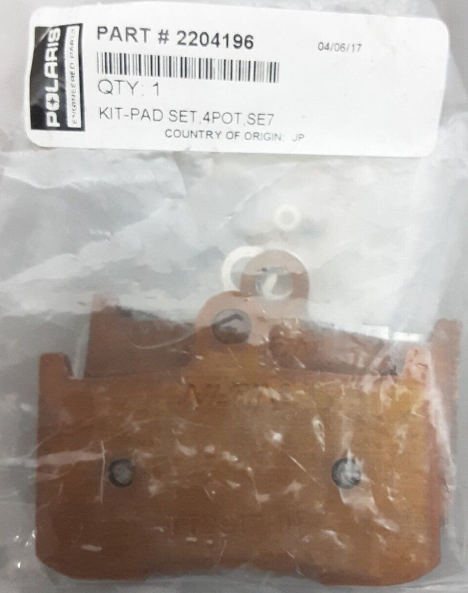 NEW GENUINE POLARIS VICTORY 2204196 KIT-PAD SET HAMMER JACKPOT KINGPIN VEGAS