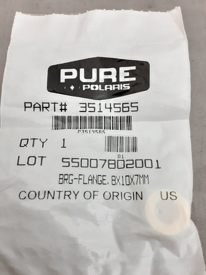 NEW GENUINE POLARIS 3514565 Victory - Brg-Flange, 8X10x7mm