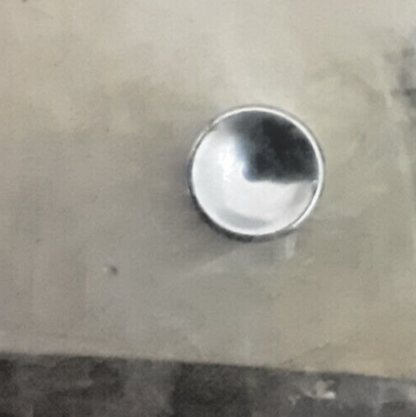 QTY 3 NEW REPLACES HARLEY DAVIDSON 71535-72 CHROME TURN SIGNAL BUTTON CAP LONG