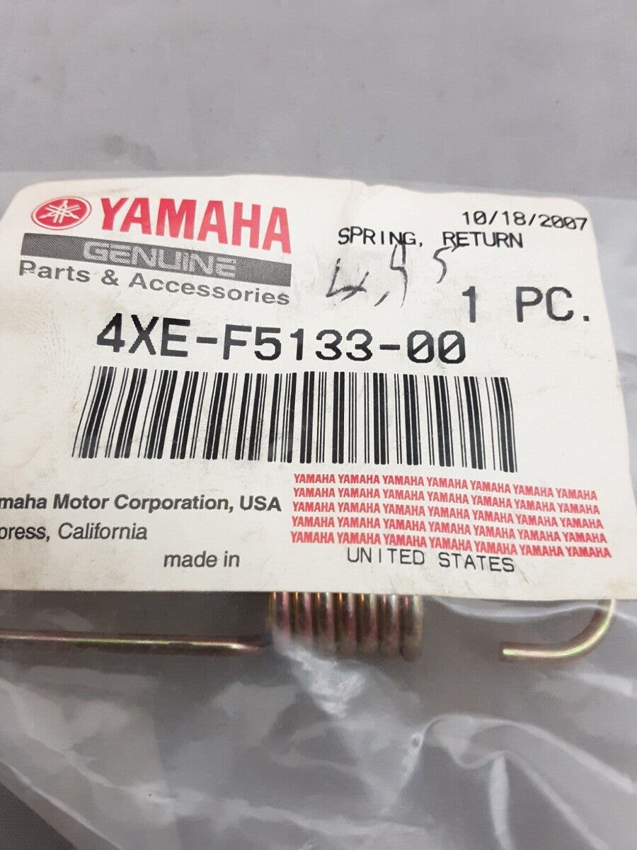 NEW GENUINE YAMAHA 4XE-F5133-00 SPRING,RETURN BEAR TRACKER YFM250 1999-2004