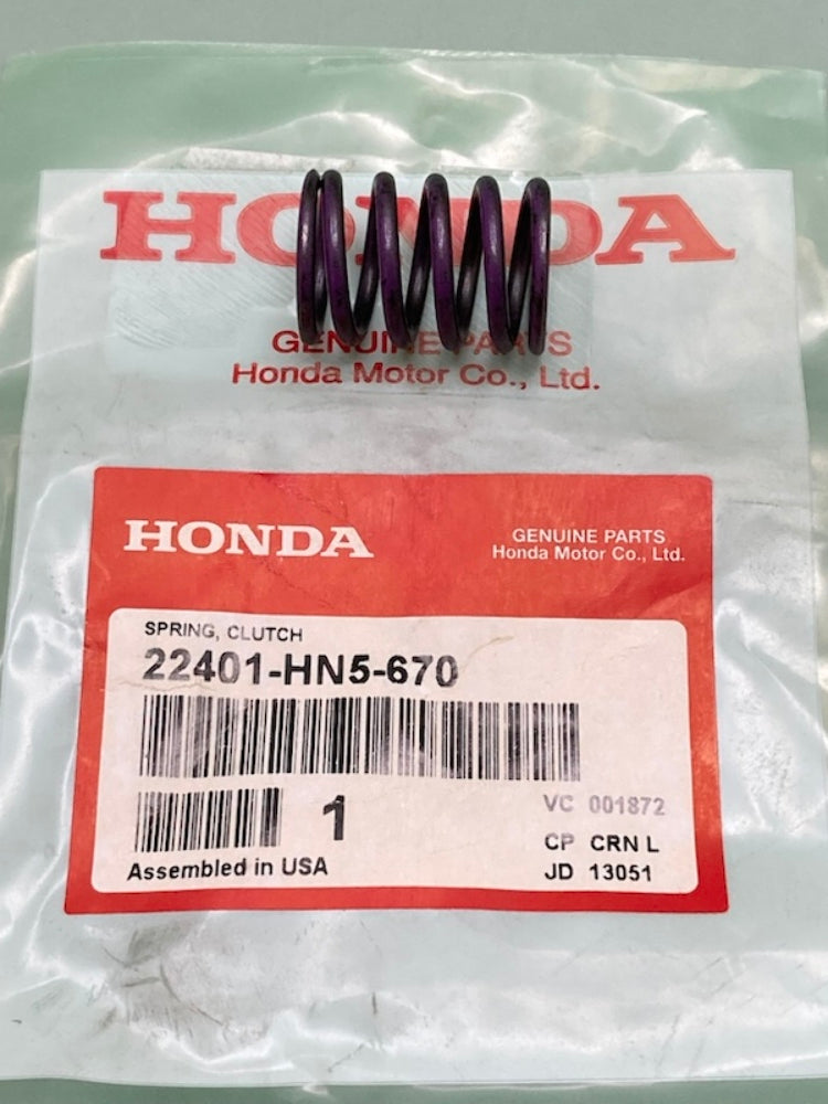 Honda 22401-HN5-670 Spring, Clutch New Genuine