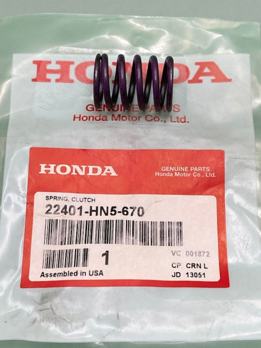 Honda 22401-HN5-670 Spring, Clutch New Genuine