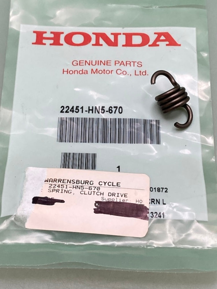 Honda 22451-HN5-670 Spring, Clutch, Drive New Genuine