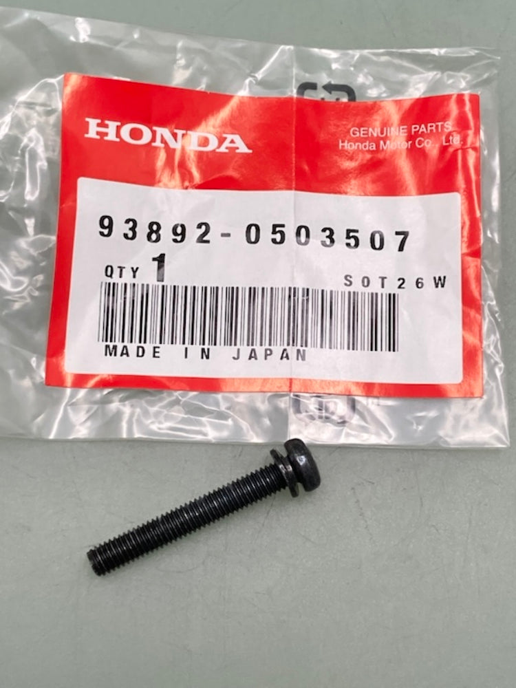 QTY 2 Honda 93892-0503507 Screw-Washer (5X35) New Genuine