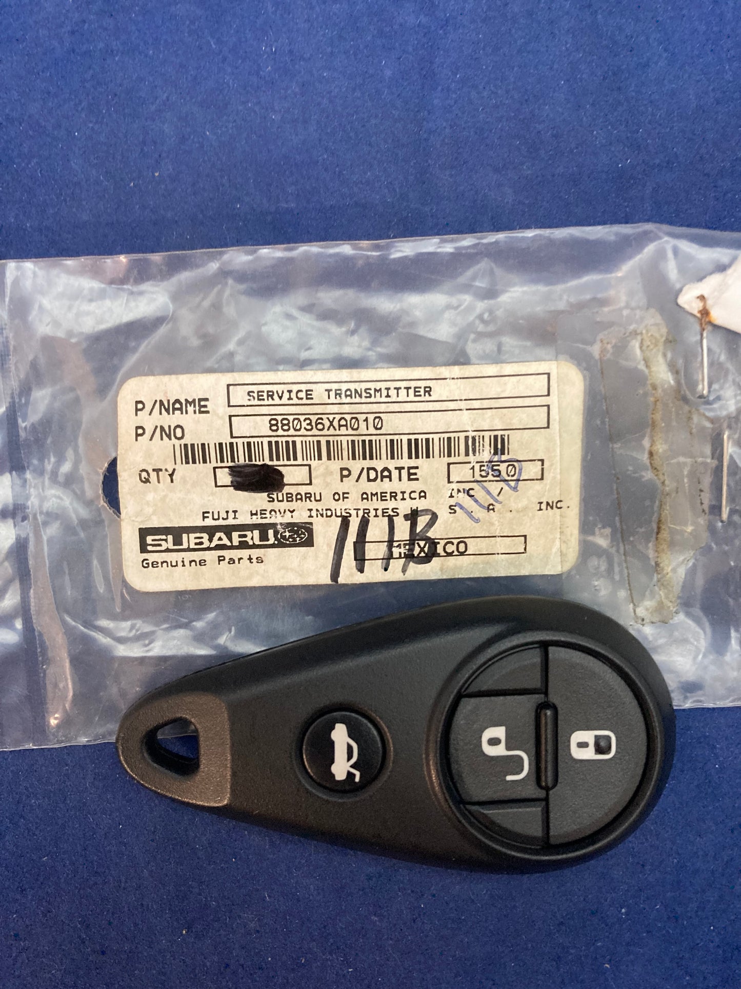 NEW GENUINE SUBARU 88036XA010 Key Less Entry Remote Transmitter
