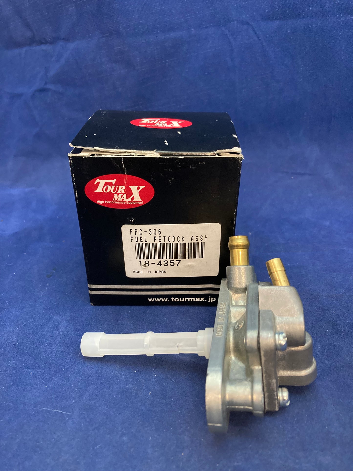 GENUINE TOUR MAX 18-4357 FUEL PETCOCK ASSY