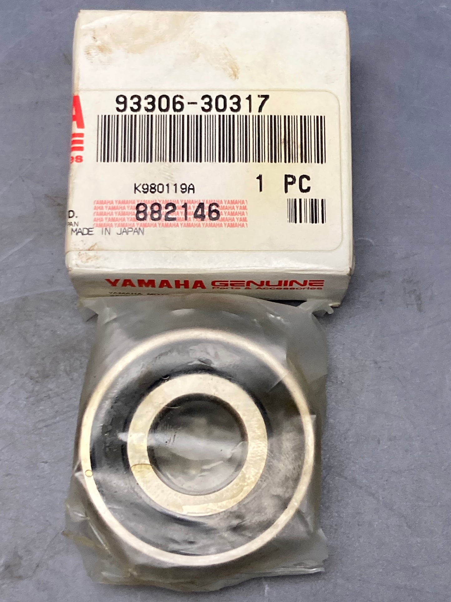 New Genuine Yamaha 93306-30317 Bearing
