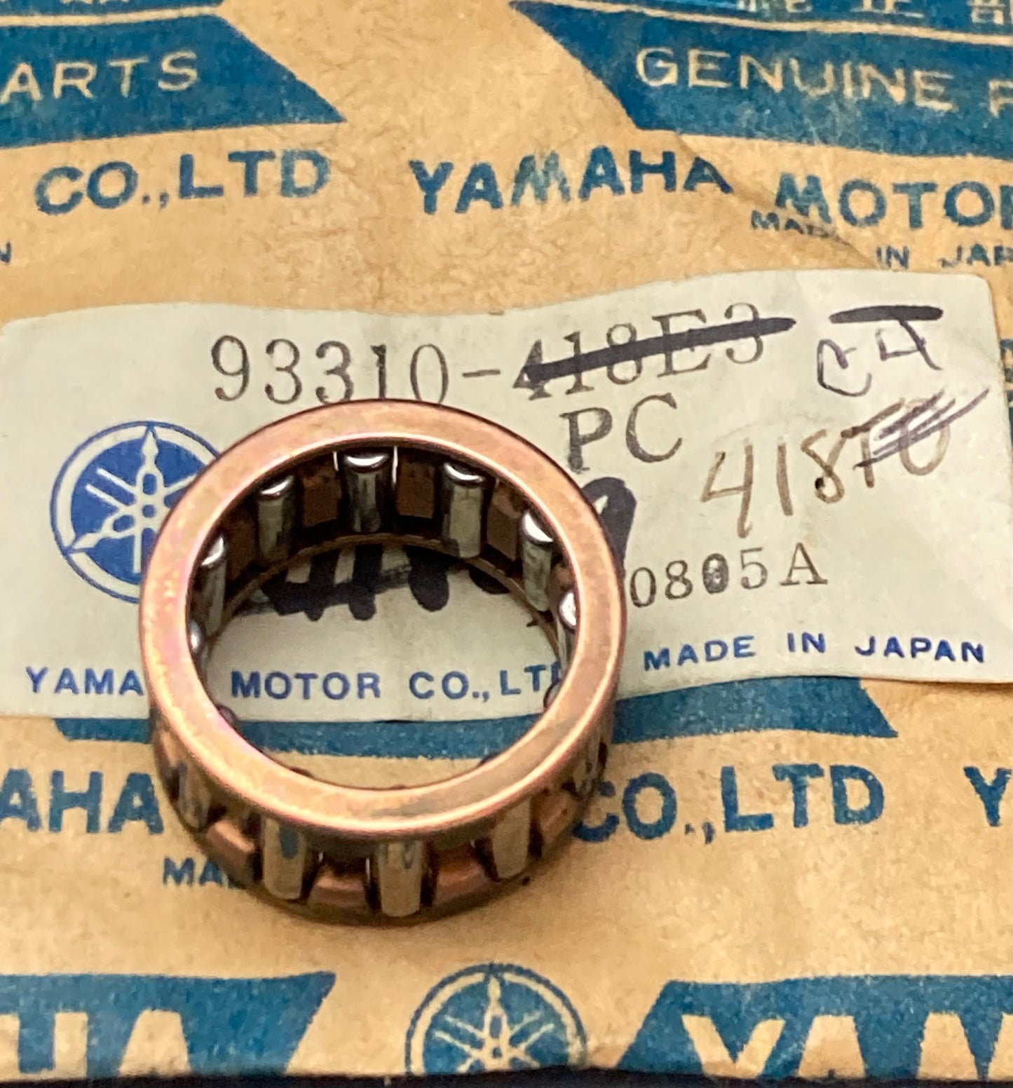 New Genuine Yamaha 93310-418C4 Bearing Cylinder #10